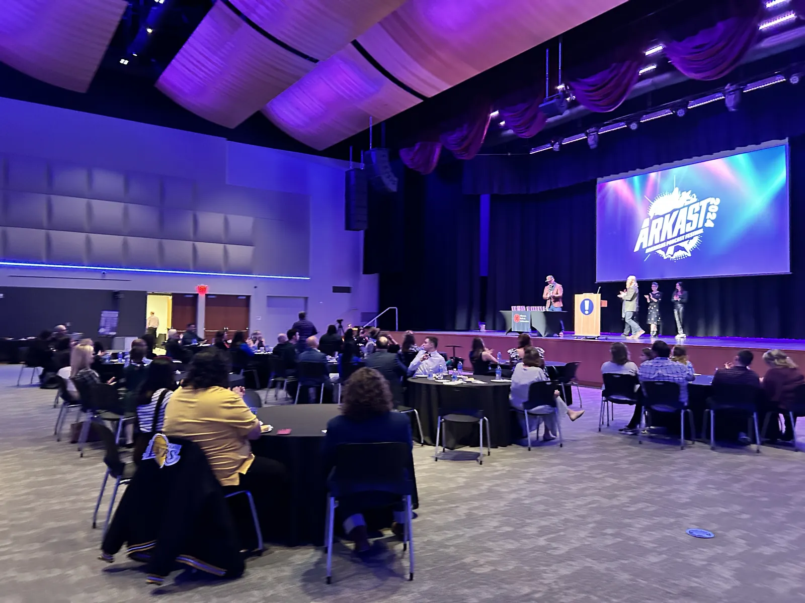 Audience seated in the hall at the 2024 ARKAST Awards