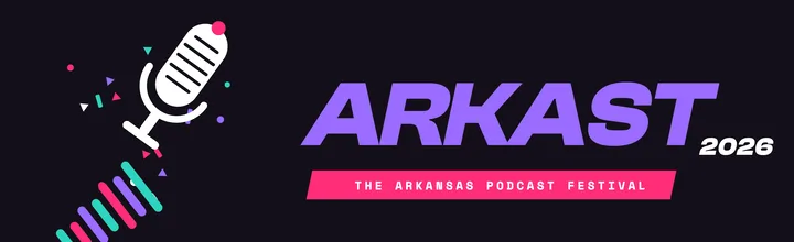 ARKAST 2026 launch mark, horizontal, full color, for dark backgrounds