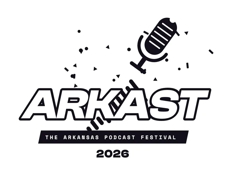 ARKAST 2026 launch mark, stacked, one color, black