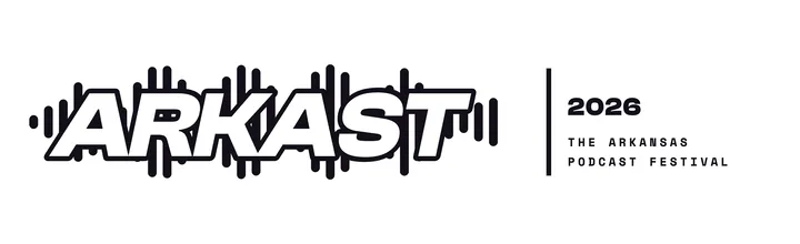 ARKAST 2026 wave mark, horizontal, one color, black